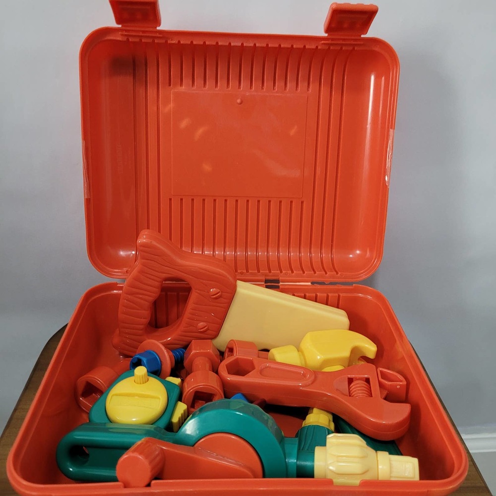 Vintage Builders Tool Box for children 3 and above
